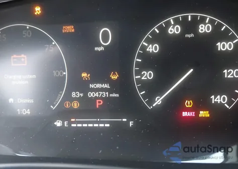 2025 Honda Civic Hybrid Sport/Sport Touring z USA, uszkodzony, nr VIN 2HGFE4F85SH322052